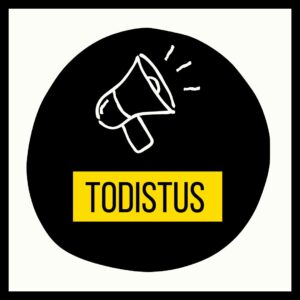 Megafoni ja teksti: todistus.