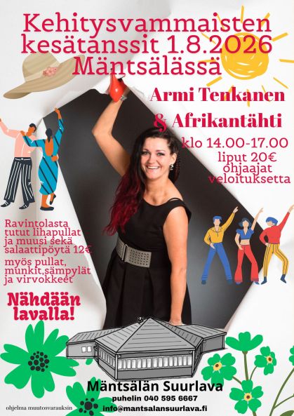 Mäntsälän tanssit 1.8. 2026