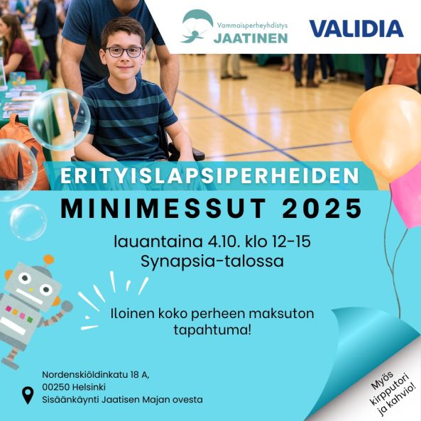Erityislapsiperheiden Minimessut